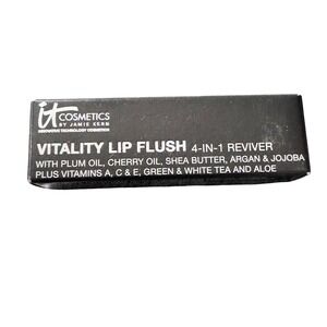 IT Cosmetics Vitality Lip Flush 4-in-1 Reviver Anti Aging Lip Balm Lipstick Glos